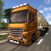 Скачать взломанную Euro Truck Driver (Бесконечные монеты) версия 3.1 apk на Андроид
