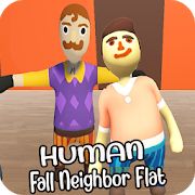 Скачать взломанную Human Fall Neighbor Flat Mod (Бесконечные монеты) версия 1.2 apk на Андроид