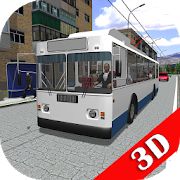 Скачать взломанную Симулятор троллейбуса 3D 2018 (Бесконечные монеты) версия 4.1.4 apk на Андроид