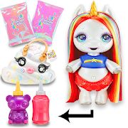 Скачать взломанную Surprise Dolls Unicorn : Poopsie Slime Unbox (Много денег) версия 1.3 apk на Андроид