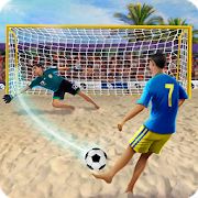 Скачать взломанную Shoot Цель Пляжный футбол (Много денег) версия 1.3.8 apk на Андроид