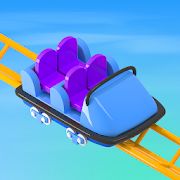 Скачать взломанную Idle Roller Coaster (Много денег) версия 2.4.2 apk на Андроид
