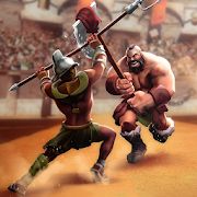Скачать взломанную Gladiator Heroes - файтинг и стратегия (Открыты уровни) версия 3.4.5 apk на Андроид