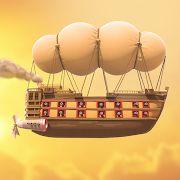 Скачать взломанную Sky Battleship - Тотальная война кораблей (Бесконечные монеты) версия 0.9.9.8 apk на Андроид
