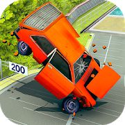 Скачать Симулятор вождения автокатастрофы: Beam Car (Без кеша) версия 1.2 apk на Андроид