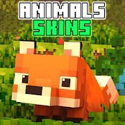 Скачать Animals Skins for PE (Встроенный кеш) версия 1.2 apk на Андроид