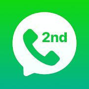 Скачать 2nd Line: Second Phone Number for Texts & Calls (Встроенный кеш) версия 1.0.7 apk на Андроид
