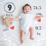 Скачать Baby Story Tracker Milestone Sticker Photo Editor (Неограниченные функции) версия 9.5.3 apk на Андроид