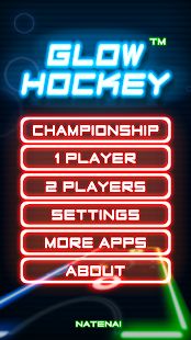 Скачать взломанную Glow Hockey (Открыты уровни) версия 1.3.9 apk на Андроид
