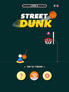 Скачать взломанную Street Dunk (Бесконечные монеты) версия 1.0.5 apk на Андроид