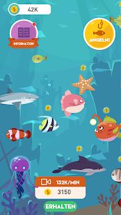 Скачать взломанную Happy Fishing - Catch Fish and Treasures (Много денег) версия 1.0 apk на Андроид