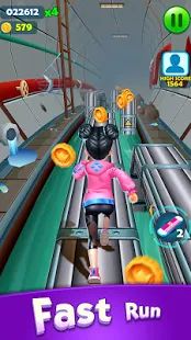 Скачать взломанную Subway Princess Runner (Открыты уровни) версия 4.0.1 apk на Андроид
