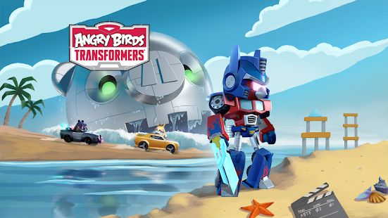 Скачать взломанную Angry Birds Transformers (Открыты уровни) версия 2.0.8 apk на Андроид