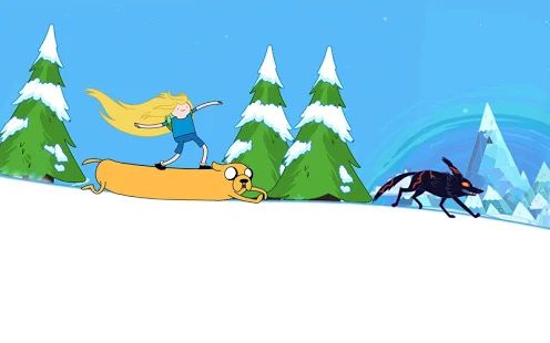 Скачать взломанную Ski Safari: Adventure Time (Открыты уровни) версия 2.0 apk на Андроид