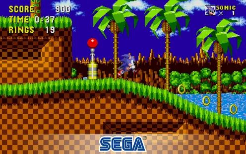 Скачать взломанную Sonic the Hedgehog™ Classic (Много денег) версия 3.5.1 apk на Андроид