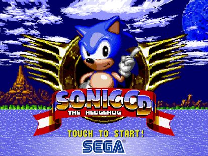 Скачать взломанную Sonic CD Classic (Открыты уровни) версия 1.0.6 apk на Андроид