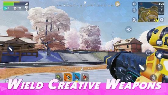 Скачать взломанную Creative Destruction (Бесконечные монеты) версия 2.0.3361 apk на Андроид