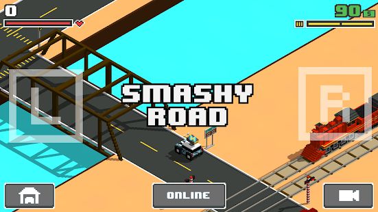 Скачать взломанную Smashy Road: Arena (Открыты уровни) версия 1.3.0 apk на Андроид