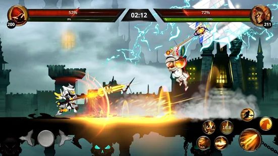 Скачать взломанную Stickman Legends: Shadow War Offline Fighting Game (Открыты уровни) версия 2.4.46 apk на Андроид