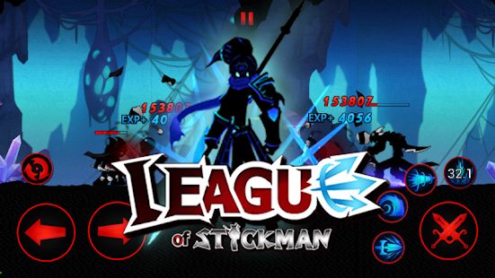 Скачать взломанную League of Stickman - Best action game(Dreamsky) (Много денег) версия 5.9.4 apk на Андроид