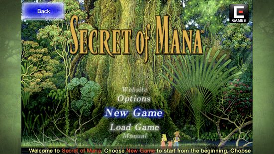 Скачать взломанную Secret of Mana (Открыты уровни) версия 3.3.0 apk на Андроид