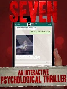 Скачать взломанную Seven - Deadly Revelation - Horror Chat Adventure (Много денег) версия 1.5.48 apk на Андроид