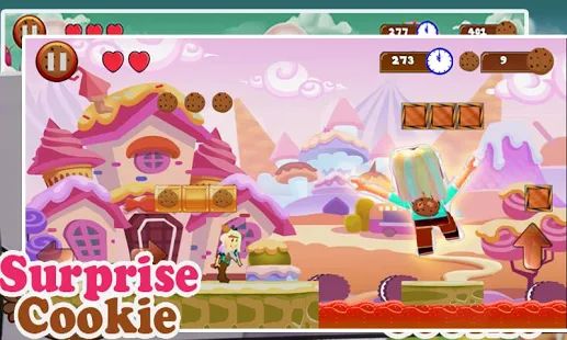 Скачать взломанную Super Crazy Cookie Girl - Obby adventures (Бесконечные монеты) версия 3.1.1 apk на Андроид