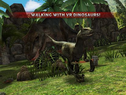 Скачать взломанную Jurassic VR - Dinos for Cardboard Virtual Reality (Много денег) версия 2.0.8 apk на Андроид