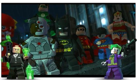 Скачать взломанную LEGO Batman: DC Super Heroes (Открыты уровни) версия Зависит от устройства apk на Андроид