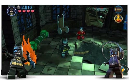 Скачать взломанную LEGO Batman: DC Super Heroes (Открыты уровни) версия Зависит от устройства apk на Андроид