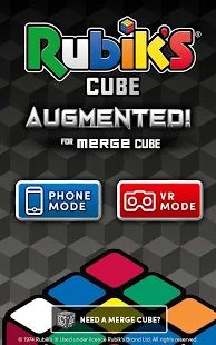 Скачать взломанную Rubik’s Cube Augmented! (Открыты уровни) версия 1.26 apk на Андроид