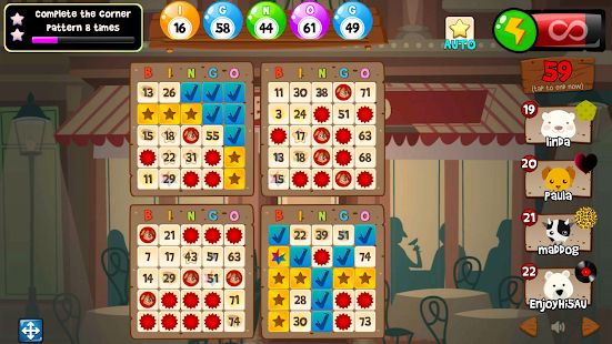 Скачать взломанную Abradoodle Bingo: Веселая Бинго игра - лото игры (Много денег) версия 2.6.03 apk на Андроид