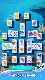 Скачать взломанную Mahjong Ocean (Бесконечные монеты) версия 1.3.6 apk на Андроид