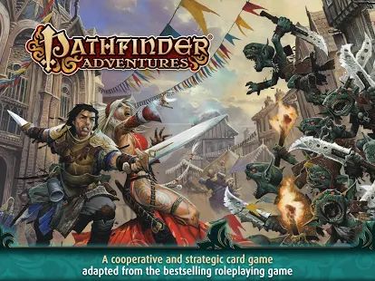 Скачать взломанную Pathfinder Adventures (Бесконечные монеты) версия 1.2.9 apk на Андроид