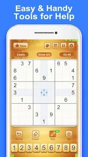 Скачать взломанную Sudoku (Бесконечные монеты) версия 1.0.8 apk на Андроид