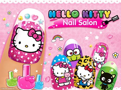 Скачать взломанную Маникюрный салон Hello Kitty (Открыты уровни) версия 1.9 apk на Андроид
