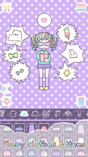 Скачать взломанную Pastel Girl : Dress Up Game (Бесконечные монеты) версия 2.4.0 apk на Андроид