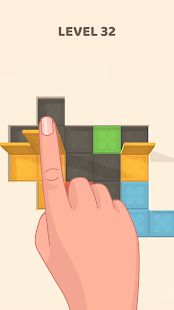 Скачать взломанную Folding Blocks (Много денег) версия 0.75.1 apk на Андроид
