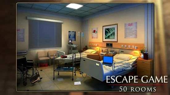 Скачать взломанную Побег игра: 50 комната 2 (Открыты уровни) версия Зависит от устройства apk на Андроид
