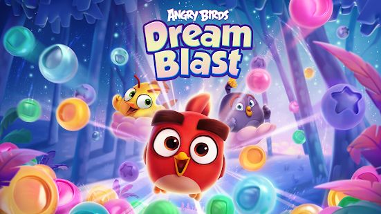 Скачать взломанную Angry Birds Dream Blast (Бесконечные монеты) версия 1.19.2 apk на Андроид