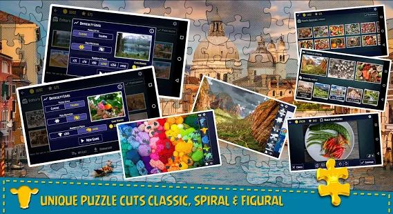 Скачать взломанную Jigsaw Puzzle Crown - Classic Jigsaw Puzzles (Много денег) версия 1.0.9.7 apk на Андроид