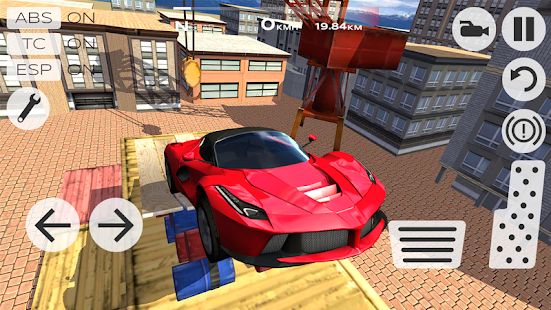Скачать взломанную Extreme Car Driving Simulator (Открыты уровни) версия Зависит от устройства apk на Андроид