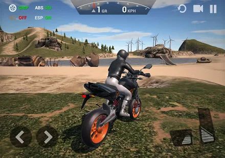 Скачать взломанную Ultimate Motorcycle Simulator (Открыты уровни) версия 2.0.0 apk на Андроид