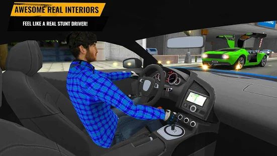 Скачать взломанную Городской Aвтомобиль Гоночный симулятор 2018 (Много денег) версия 2.4 apk на Андроид