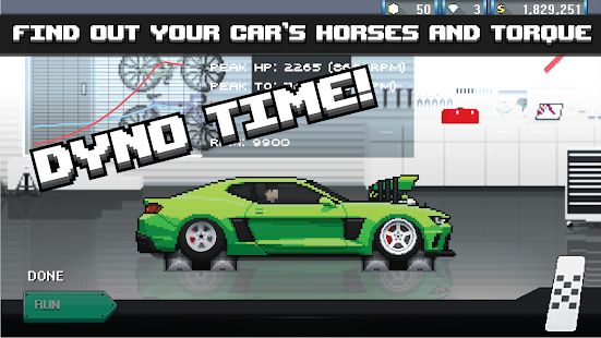 Скачать взломанную Pixel Car Racer (Бесконечные монеты) версия 1.1.80 apk на Андроид