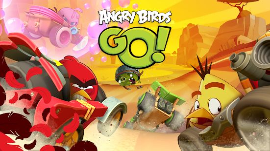 Скачать взломанную Angry Birds Go! (Много денег) версия 2.9.1 apk на Андроид