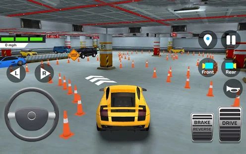 Скачать взломанную Школа вождения и парковки: Самый Крутой симулятор (Открыты уровни) версия 2.8 apk на Андроид