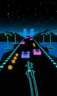 Скачать взломанную Название игры: Neon Bike Race (Много денег) версия 1.19 apk на Андроид
