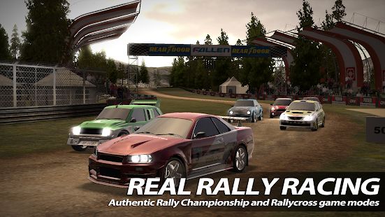 Скачать взломанную Rush Rally 2 (Открыты уровни) версия 1.143 apk на Андроид