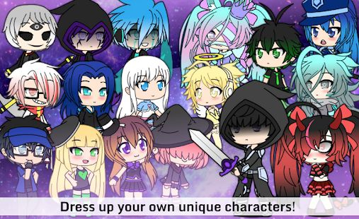 Скачать взломанную Gachaverse (RPG & Anime Dress Up) (Открыты уровни) версия 0.7.8 apk на Андроид